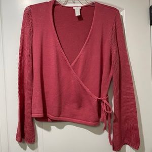 J. Jill wrap sweater - Size M